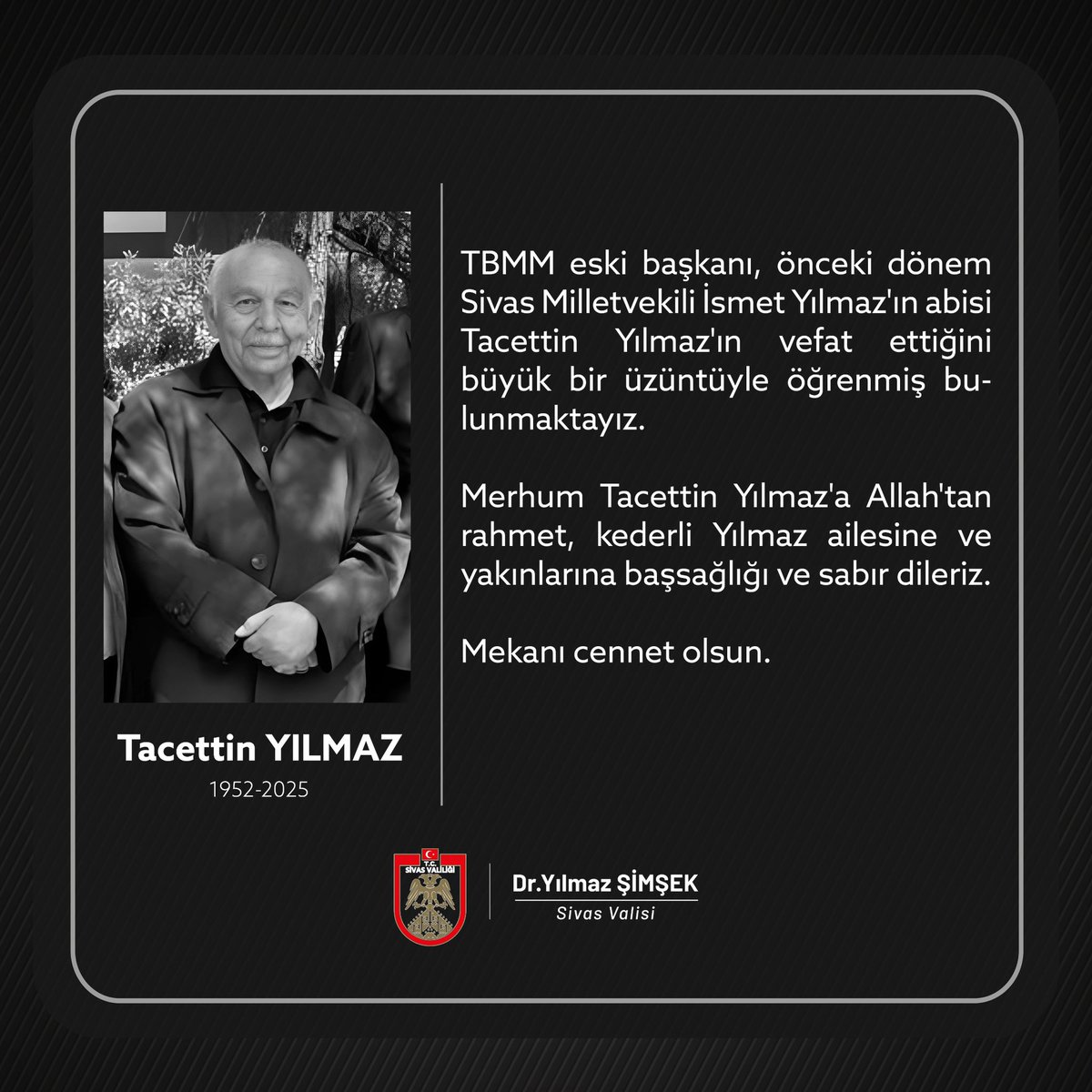 Yılmaz Şimşek (@valisimsek) on Twitter photo 