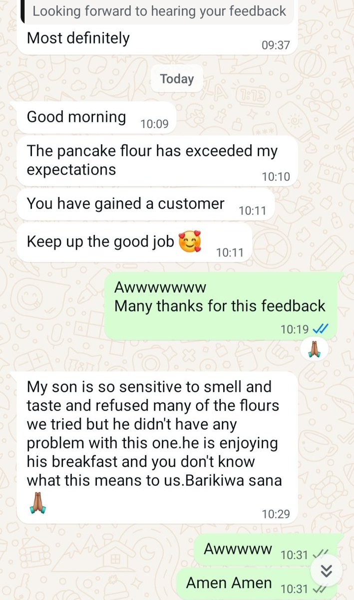 It's a good Easter Monday from a happy customer
A win for our Gluten-Free Pancake Mix Flour 
We love it too so much
You too can experience amazing wheat-free pancakes 
Make your order today 
#glutenfreeflour #wheatfreeflour #pancakeflour
#ahappycustomer #customerfeedback