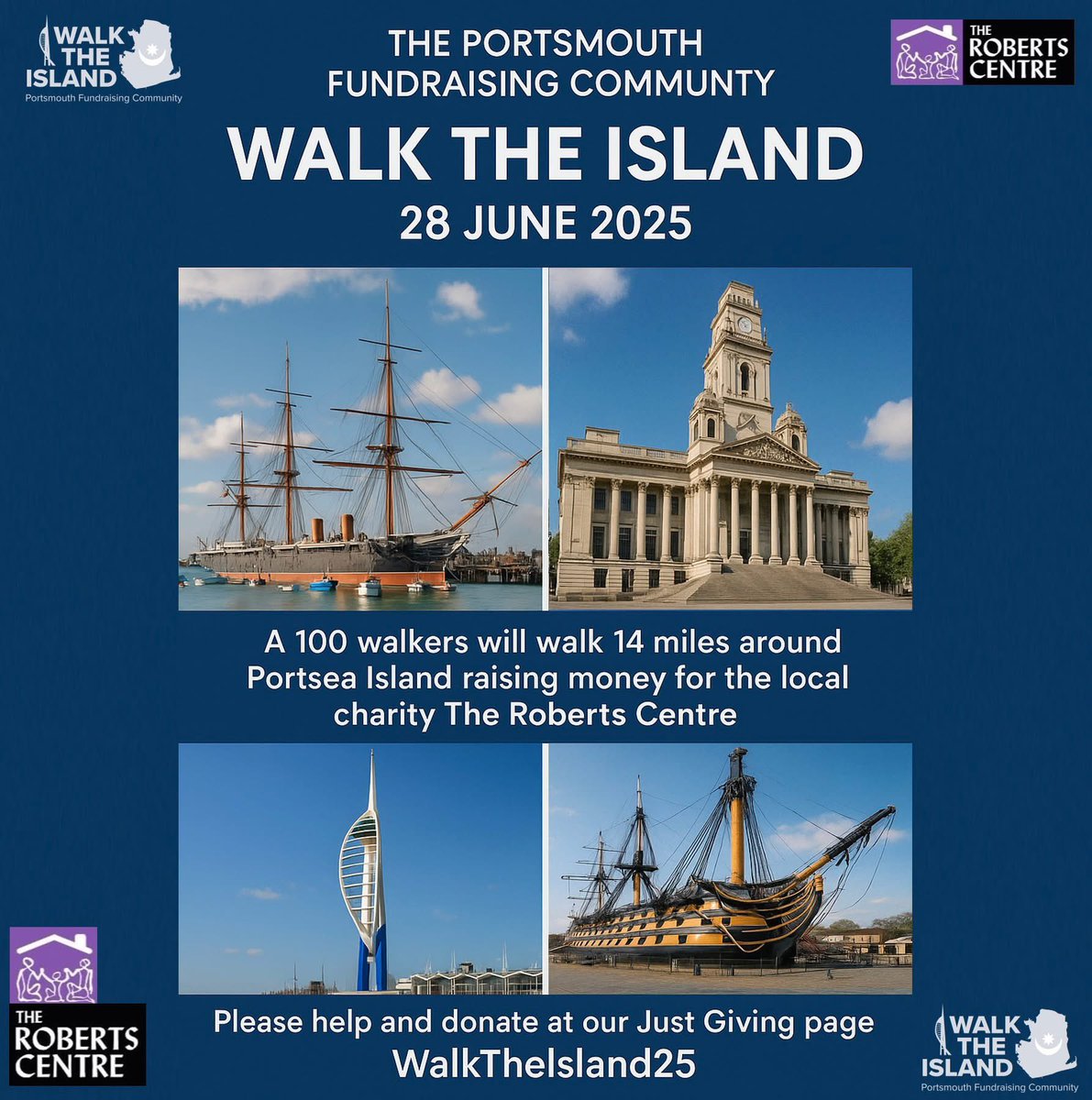 Walk The Island Portsmouth Fundraising Community tweet media