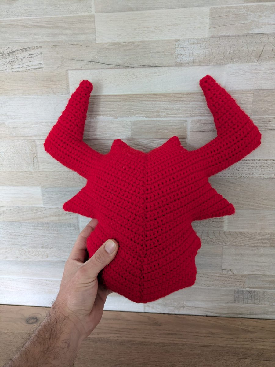 This is not an image generated with AI, but a Proof of Work made by my wife 😍