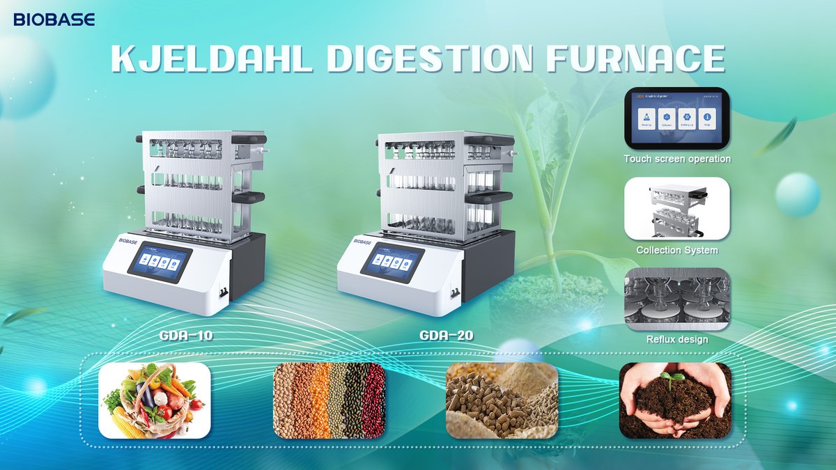 BIOBASE_CHINA's tweet image. Boost lab efficiency with our Graphite Digester featuring infrared graphite heating for rapid, uniform temperature control—ideal for soil, food, water, and heavy metal digestion. #BIOBASE #GraphiteDigester #Graphite #laboratoryequipment #laboratory #laboratoryinstrument