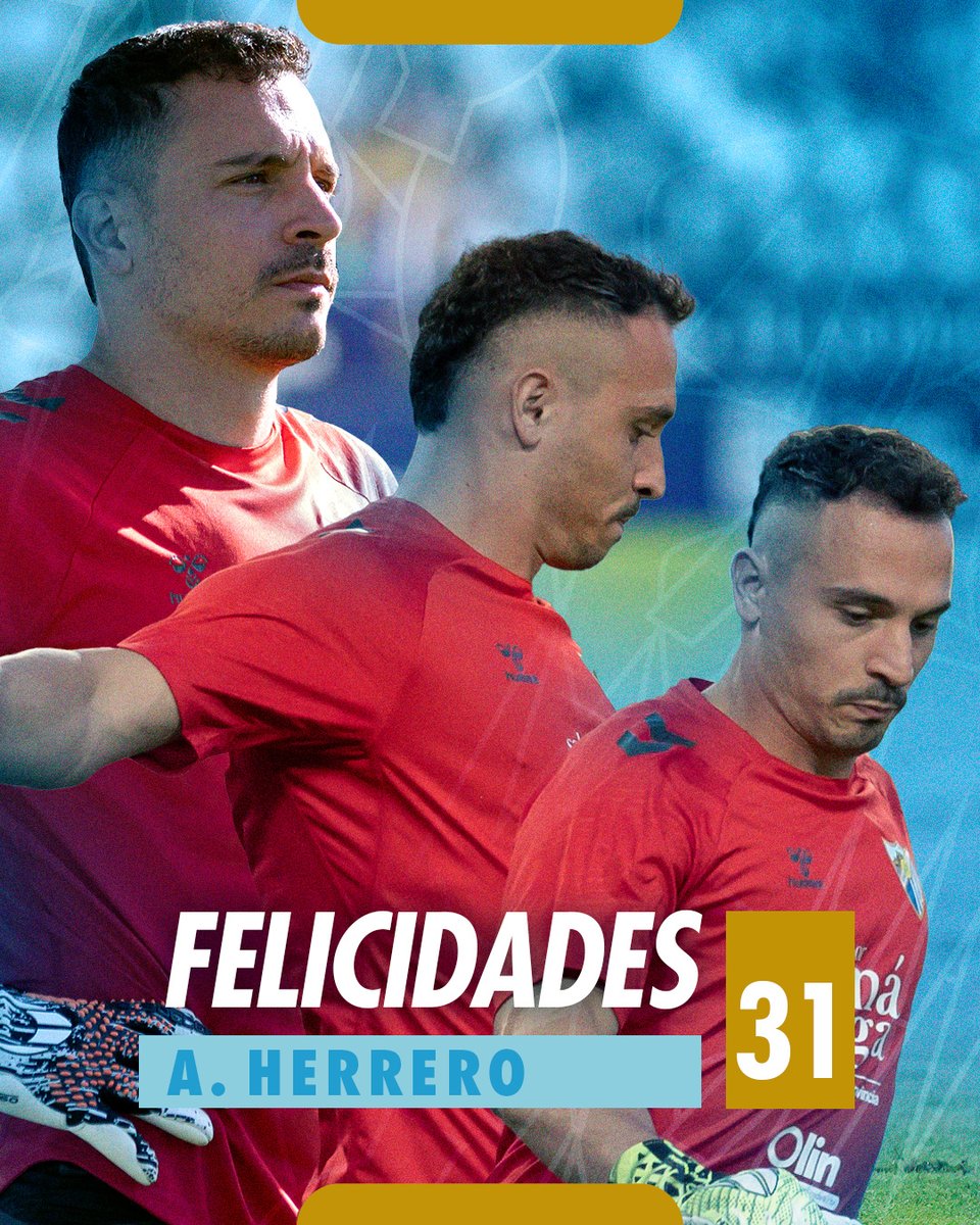 ¡Hoy cumple años el guardián de nuestra portería! 🎂

 ¡Felices 3⃣1⃣, Alfonso! 🫶