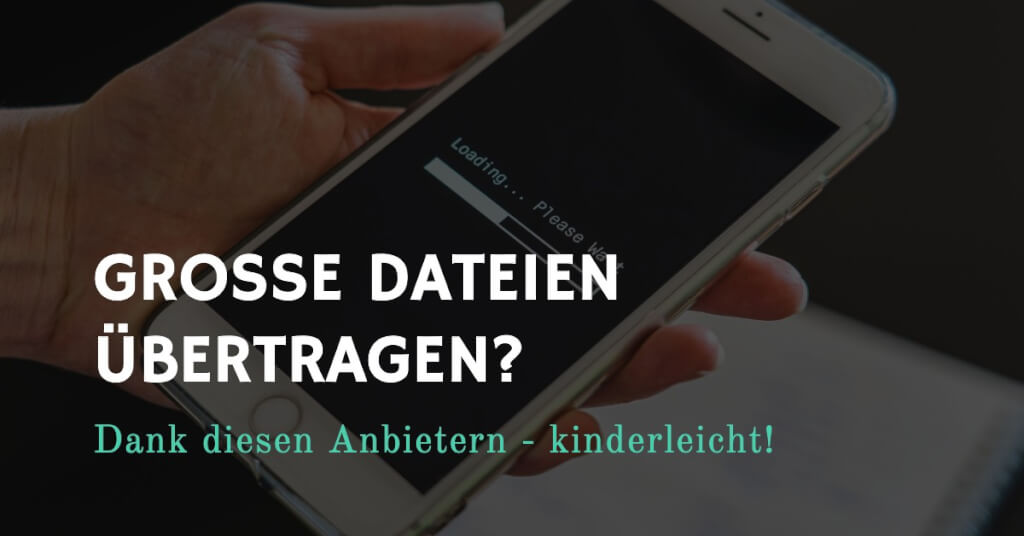 Große Dateien verschicken leicht gemacht mit diesen Anbietern! chmp.ly/HTU #wetransfer #schicksdigital #bigdata
