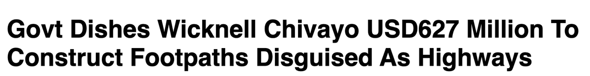Zimbabweans, we cannot allow this to continue whilst we are all wallowing in abject poverty. Together, we need to stop this. Mnangagwa and the Zviganadas 
must go. I dont care who comes in for now as long he is not part of ED's cabal. University students, arise and shine.
