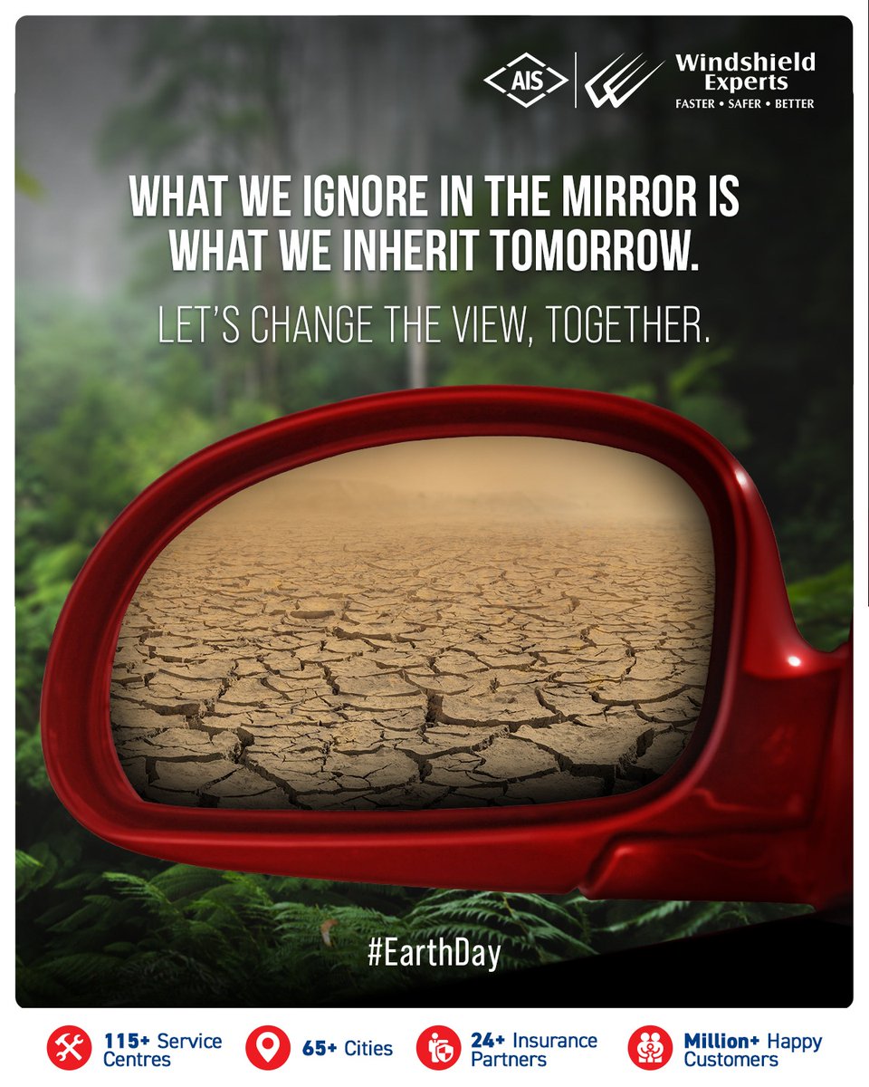 WindshieldExprt's tweet photo. Make every journey count — for you and the planet.
#AISWindshieldExperts #EarthDay #Sustainability https://t.co/KNwWXoqnRU
