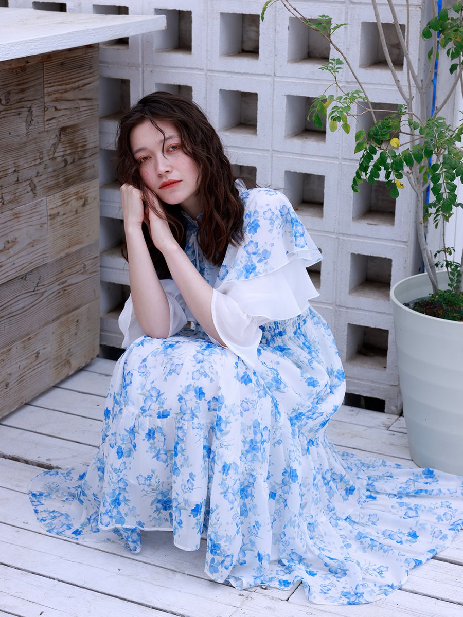 フォクシー ロザリンド 美品✨人気 ワンピース 希少色 フィットアンドフレア