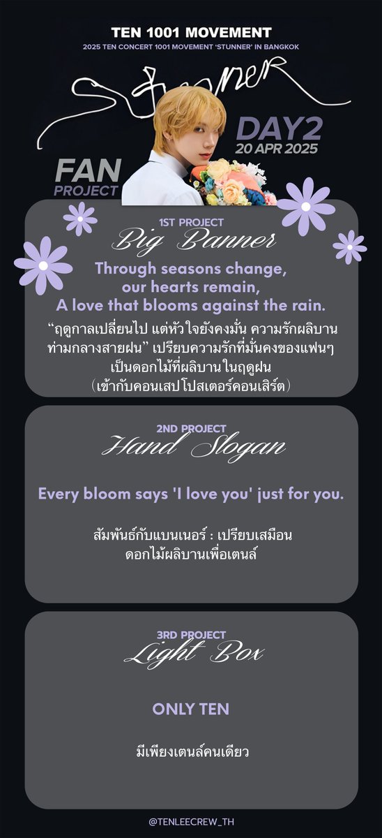 TENLEE CREW THAILAND tweet media