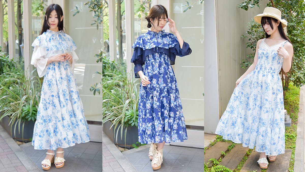 38 ♡フォクシーパレットワンピース♡ ネイビー　美品