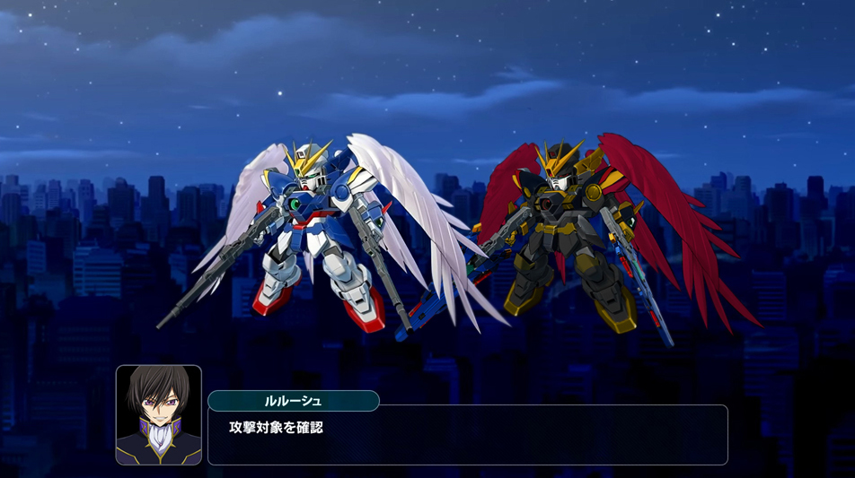 Just for fun. Cross Pilot. SRW - ウイングガンダムゼロ (EW) x