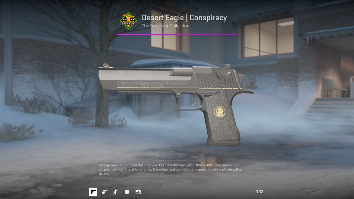 Tomas1120_'s tweet photo. 🎁 Desert Eagle | Conspiracy FN ($12.50)

➡️ TO ENTER:

✅ Follow me &amp; @soulstealer_hs
✅ RT, Like
✅ Sub &amp; Like https://t.co/o6GIEHZHAC

⏰ Giveaway ends in 72 hours! https://t.co/6wVQO3rt8D