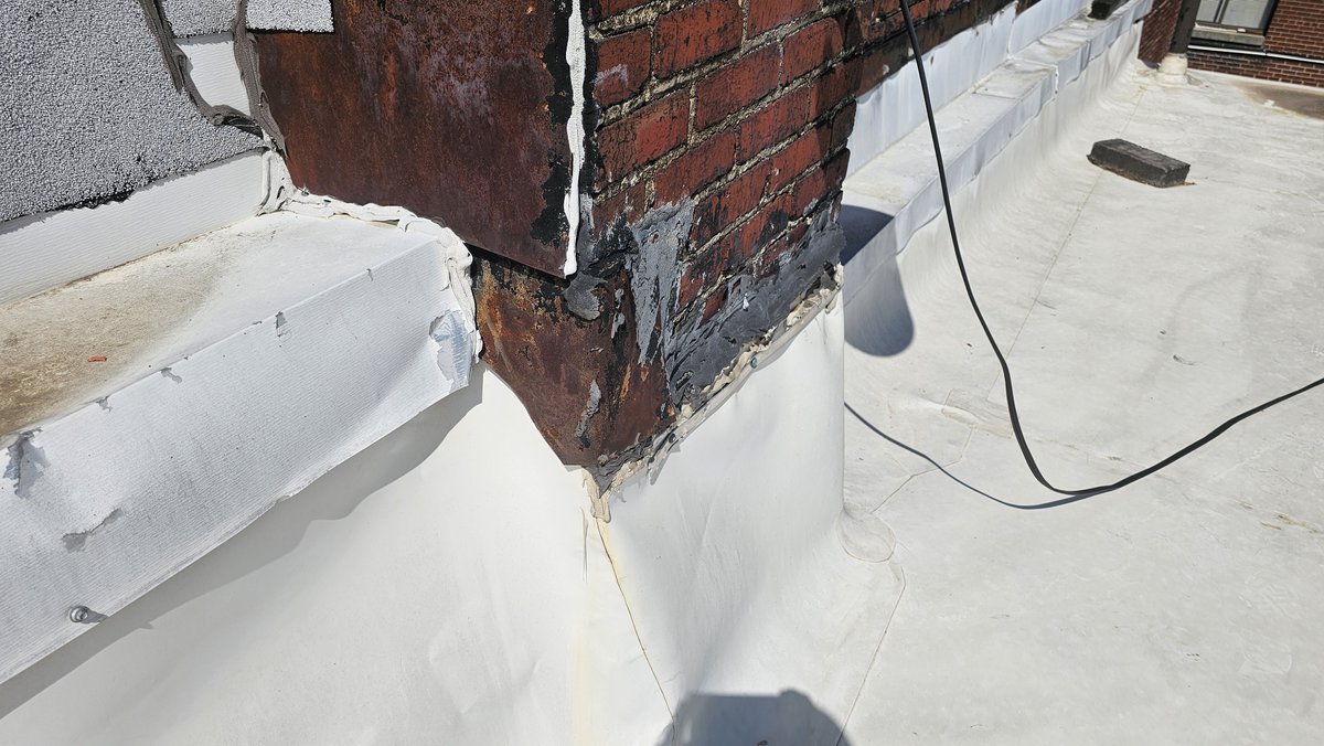 tseroofing's tweet photo. Something doesn't look right.

We got called out to inspect a couple of leaks and unfortunately we found a bigger issue. Their "new" roof was installed so poorly that must of it will have to be redone completely.

You can tell when a roofing project has a manufacturer inspection and when it doesn't.

Please do your due diligence.

#roofing #TPORoofing #wrong #poorquality #tseroofing #tsecommercialroofing #TSE #contractor #CustomerExperience