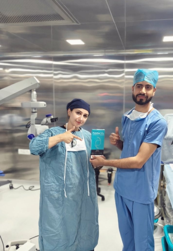 ShaziaShafi5's tweet photo. Bringing forth the best in Intraocular Lens technology to Valley at @dragarwals_eye Srinagar
#jhonsonandjhonson #technis #puresee
The Intraocular Lens who chose matters! https://t.co/YXQPJovGKA