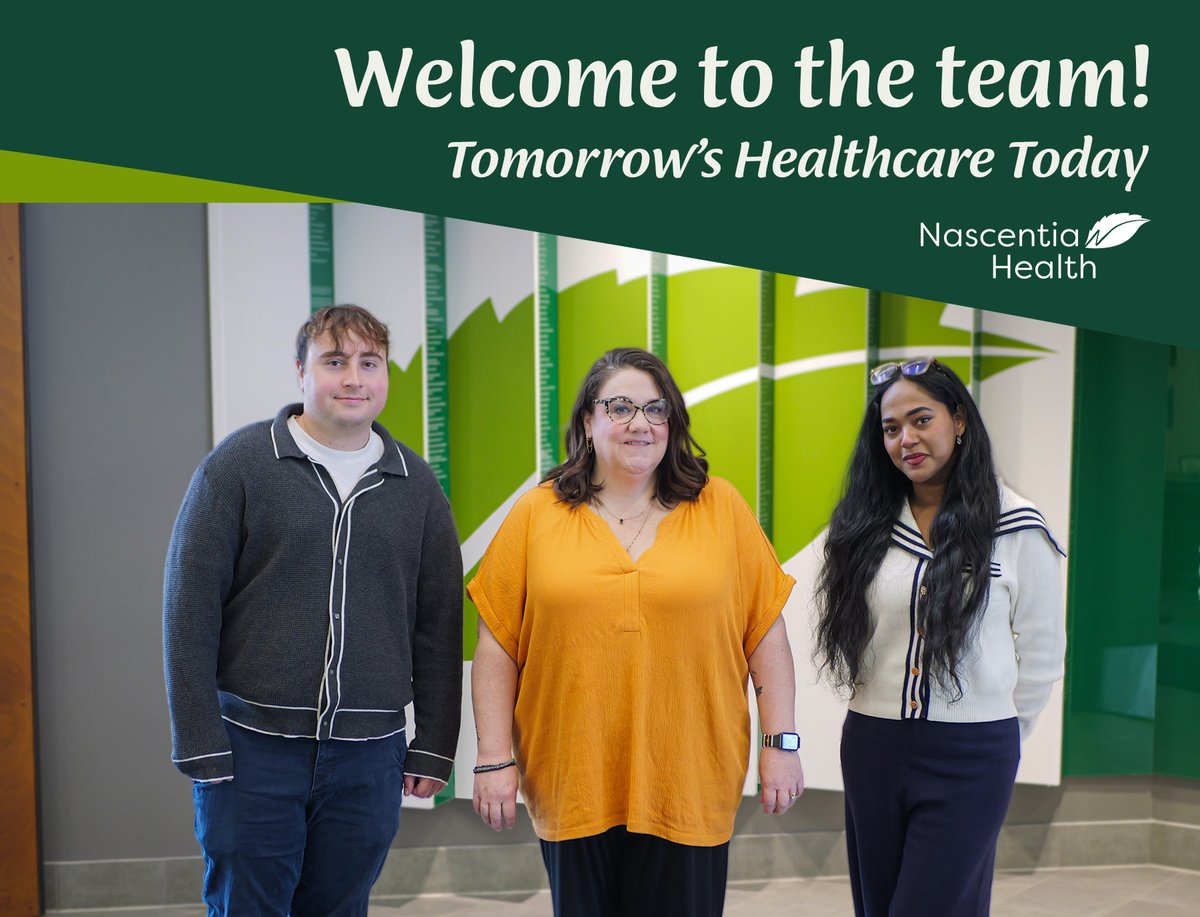 Help us welcome our newest group of employees to our growing Nascentia Health family! We are so excited to have you as a part of the team and we can't wait to get to work!