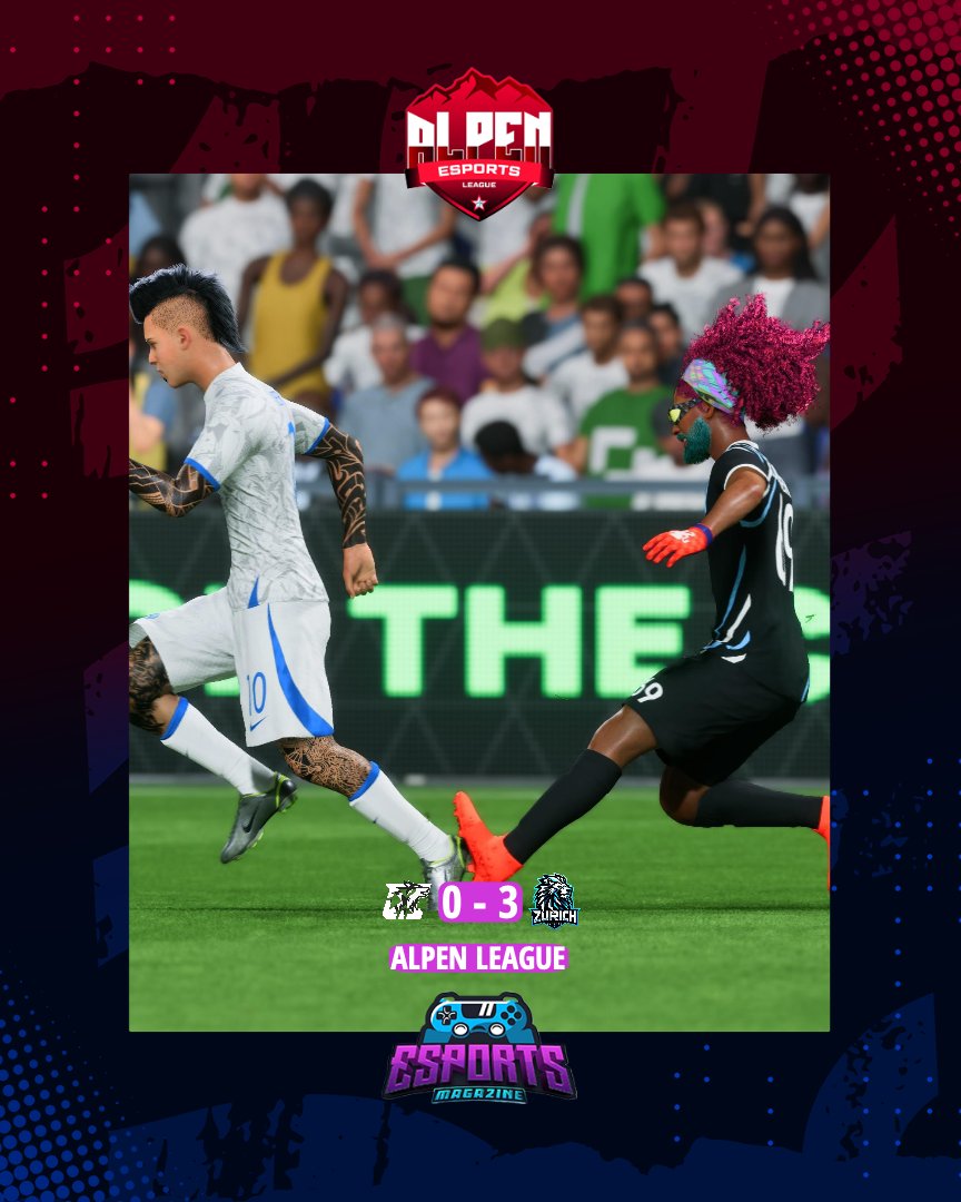 eSports Magazine Pro (@magazineclubs) on Twitter photo A thrilling match Wolves Torna Club Esports Egyesület vs. <a href="/zurich_esports/">Zurich eSports</a> in <a href="/AlpenLeague/">Alpen eFootball League</a> at the virtual Groupama Aréna ended in a 3-3 draw. A thrilling match Wolves Torna Club Esports Egyesület vs. <a href="/zurich_esports/">Zurich eSports</a> in <a href="/AlpenLeague/">Alpen eFootball League</a> at the virtual Groupama Aréna ended in a 3-3 draw.