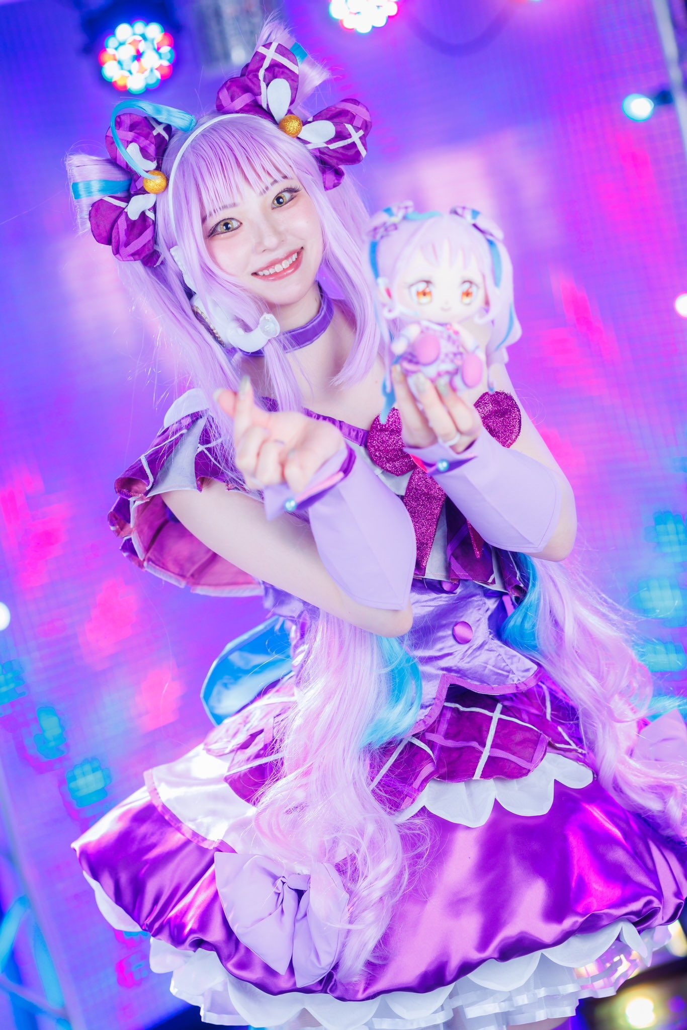 BANBAS] 実物撮影！キミとアイドルプリキュア♪紫雨こころ／キュア