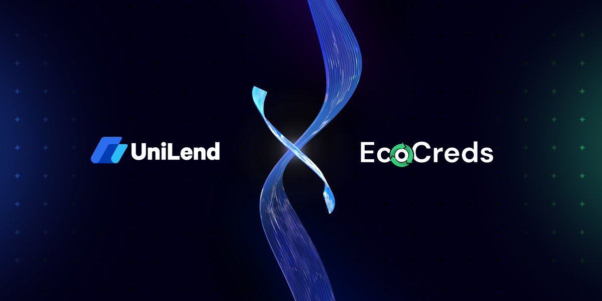 Welcoming <a href="/EcoCreds/">EcoCreds</a> to our ecosystem!🎊

🌎EcoCreds is an open #RWA marketplace for individuals &amp; businesses to reduce carbon footprints with 100% transparent carbon credits.

🤝 By joining forces, we’re harnessing synergies to accelerate innovation in #Web3 space.

⚡️Here’s to