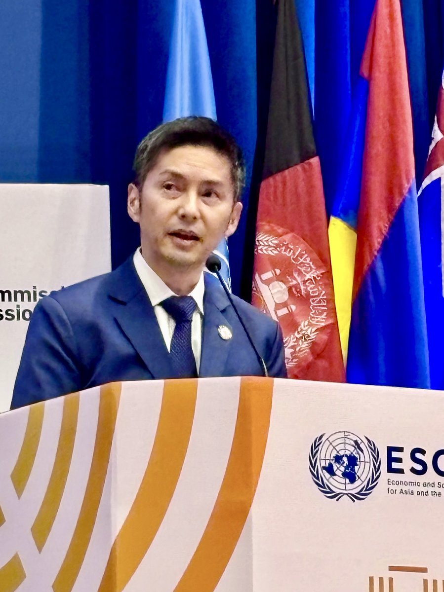 iori_IOM's tweet image. Honoured to deliver #IOM’s statement at @UNESCAP 81st Session today.
#Migration and #urbanization are shaping #Asia-#Pacific.
To achieve #SDGs, cities must plan for inclusion, access &amp;amp; resilience for all—including #migrants.

#MigrationMatters
#LeaveNoOneBehind
#UNHABITAT #SDG11