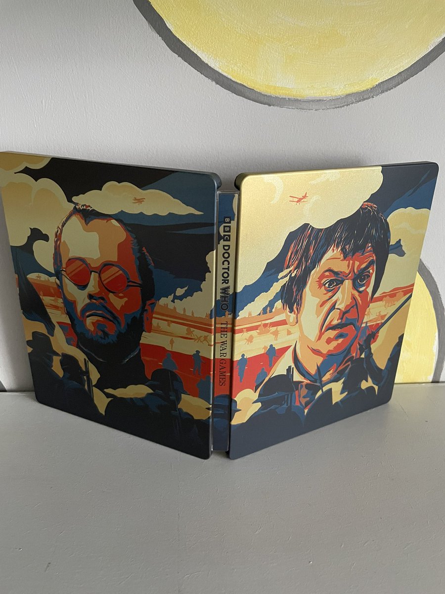 GF97Youtuber's tweet image. 💥💥💥 THE WAR GAMES IN COLOUR STEELBOOK 💥💥💥

#DoctorWho #PatrickTroughton #2ndDoctor #Jamie #Zoe #WarChief