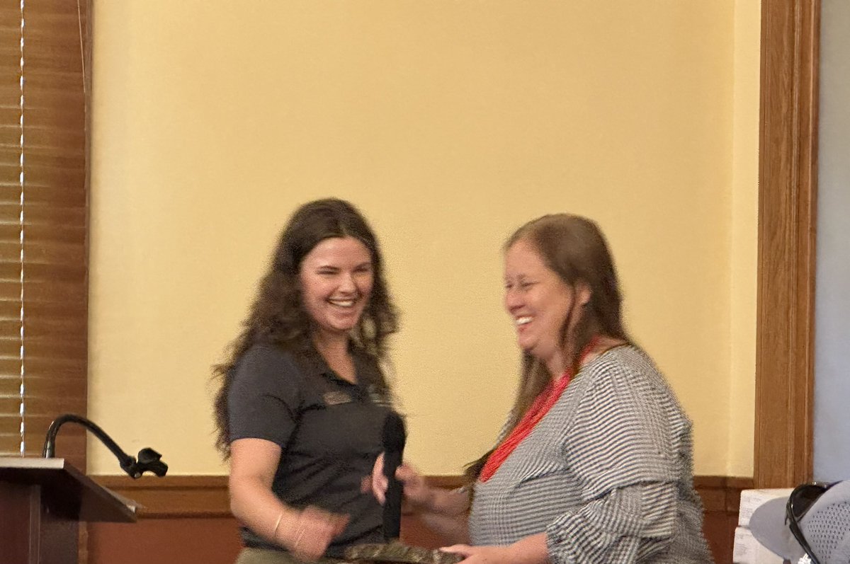 Kari Williams, CHS teacher and CTE Department Chair, named CommunityTree Advocate of the Year at the State Capitol.