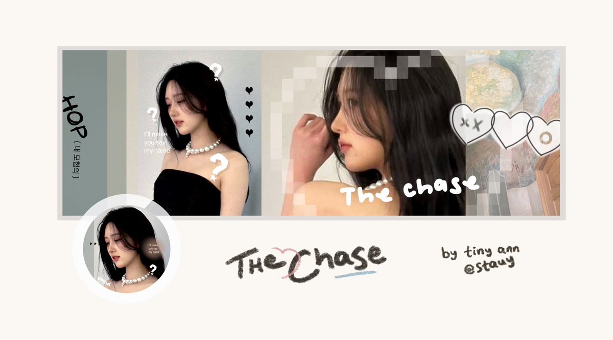 stauy's tweet image. boleh bantu repost.. makasih banyaak 🥺🫶🏻

layout yang satu ini namanya &amp;lt; the chase &amp;gt; based on lagunya h2h 🖤  PLS SAYANGI DIAAAA semoga pada sukaaa :3

#zonauang