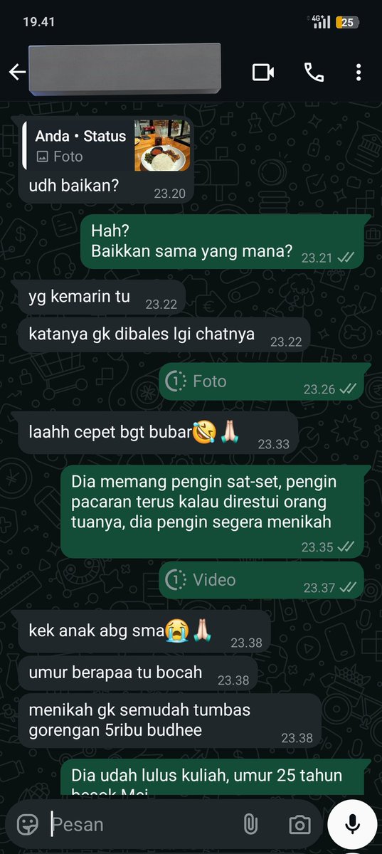 Serunya punya sobat Twitter yang selalu saling "bully" tentang relationship. 🤌