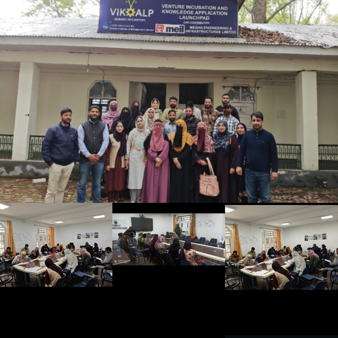 jkedi_ganderbal's tweet photo. JKEDI Ganderbal successfully concluded a 6-days Management Development Program at VIKALP Center, Ganderbal. #business management,financial planning, marketing strategies, innovative practices ,interactive workshops, market survey ,expert-led sessions,Industrial exposure# https://t.co/EeBPprylqp