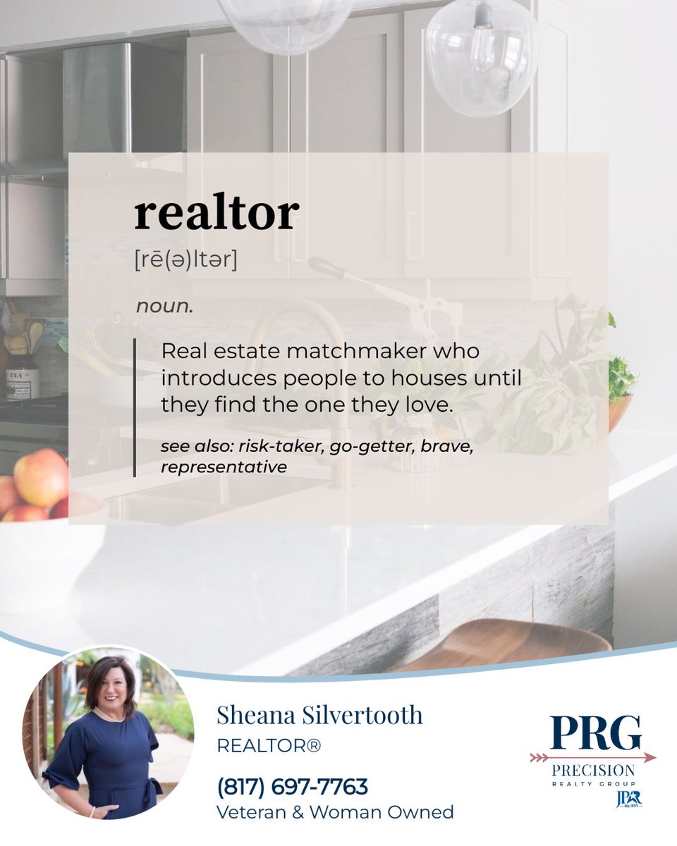 realtorsheana's tweet image. Need a match made in heaven? I don't stop until I find you the perfect home.

#Realtor #Matchmaker #PerfectFind #HomeSweetHome #HomeFinder #DreamHome #RealEstate #RealEstateAgent #cultivatingconfidence #soldbyprecision #prg