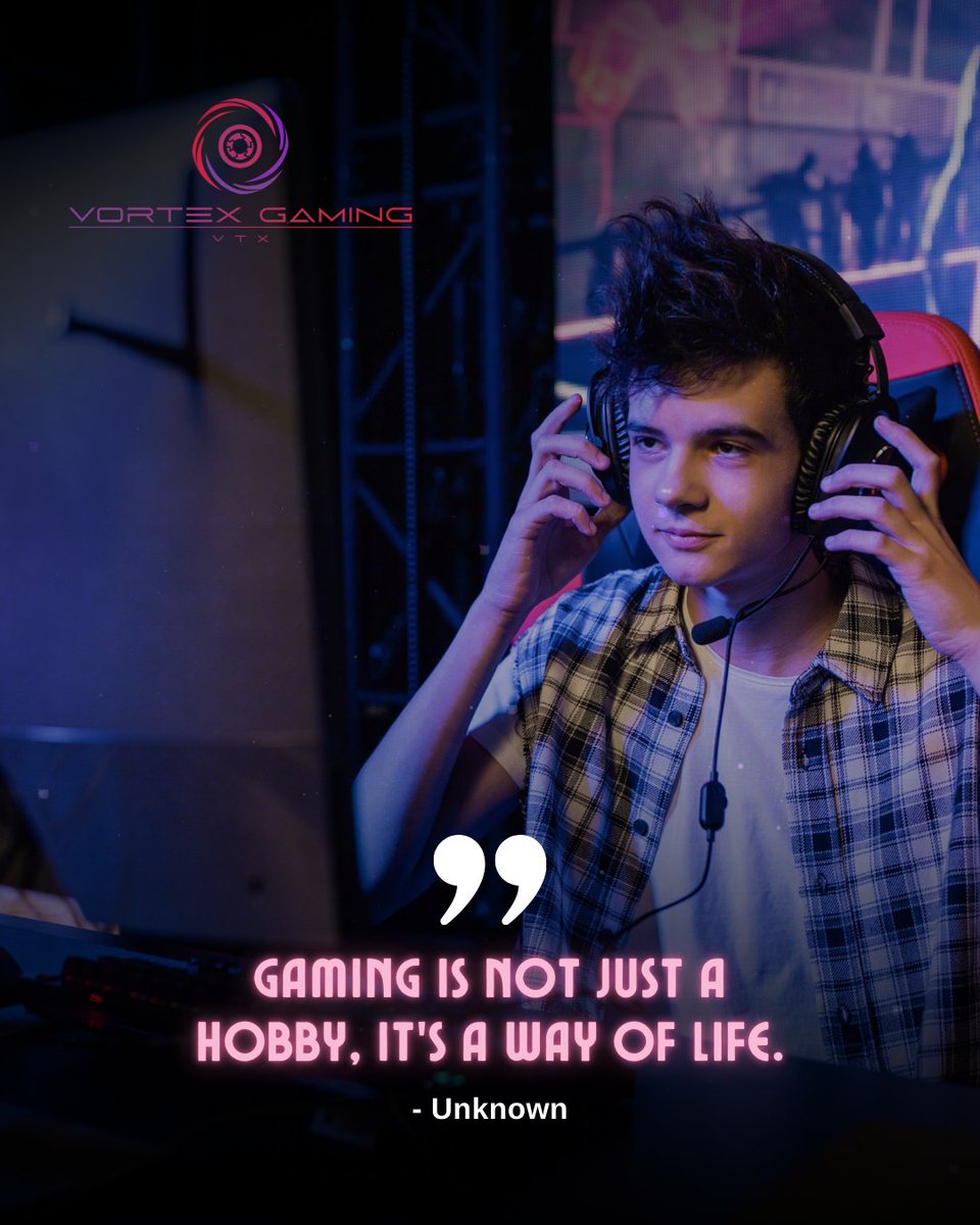 VTX_Gaming_PCs's tweet image. Gaming is not just a hobby; it’s a way of life. 🎮✨

It’s more than just playing a game—it’s about the community, the challenges, the strategies, and the moments of triumph.

vtxgaming.com

#vortexgaming #vtx #gamers