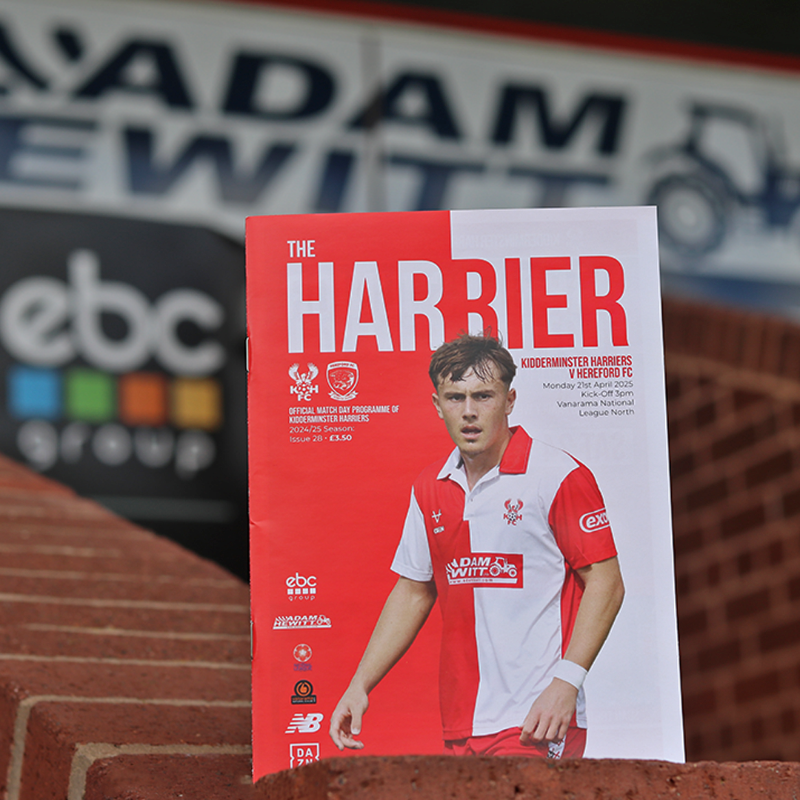 khfcofficial's tweet photo. 📖 Don't miss your match day reading today!

The Harrier v @herefordFC

On sale throughout the ground, food kiosks, Club Shop and online with free UK delivery

#Harriers 🦅
