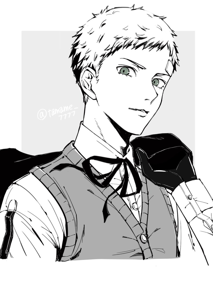 真田明彦のジャケット肩掛け好きすぎる
#persona3 