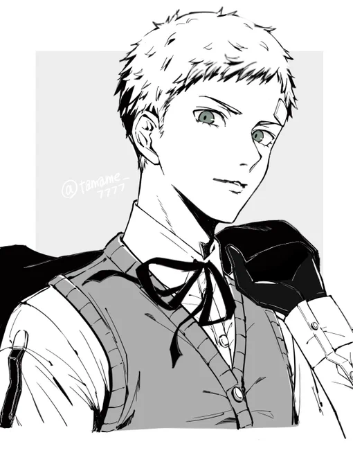 真田明彦のジャケット肩掛け好きすぎる
#persona3 