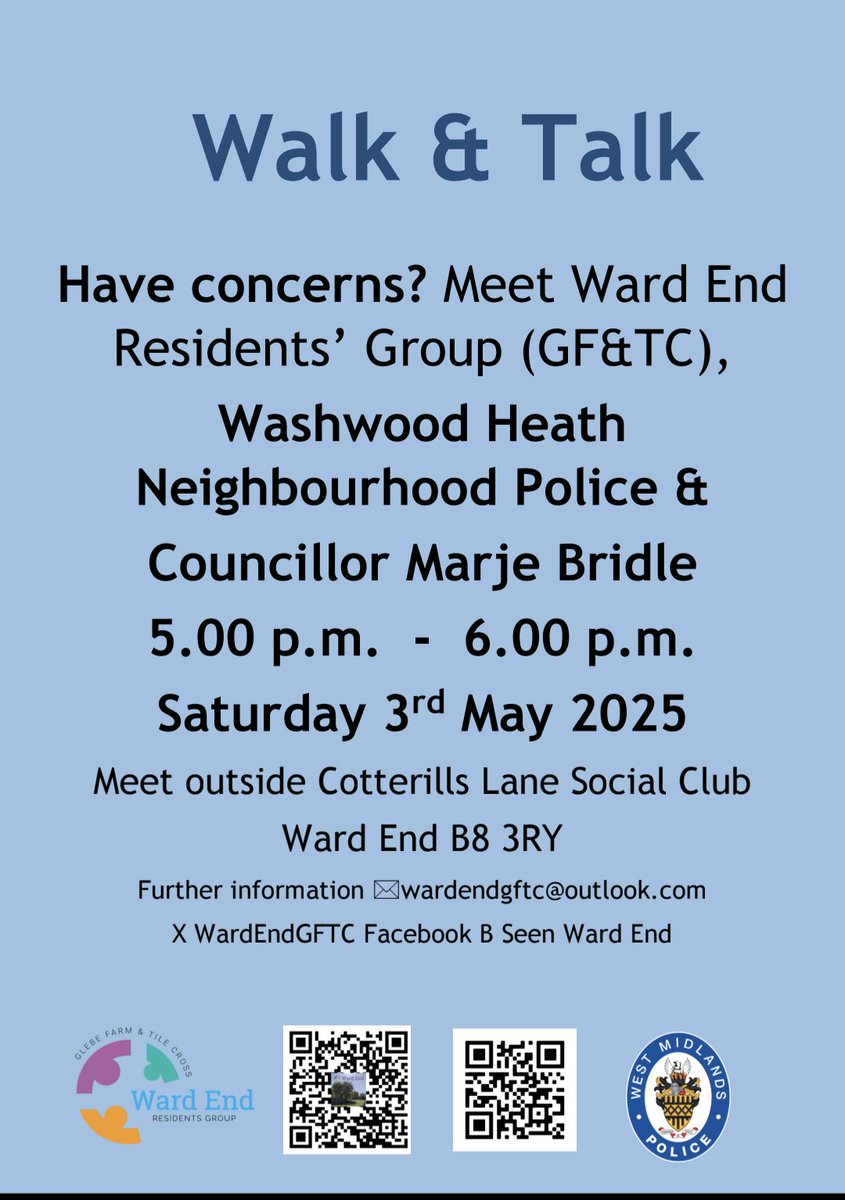 Ward End Residents' Glebe Farm & Tile Cross (@wardendgftc) on Twitter photo WERG community action day 3rd May is shaping up well ๐ <a href="/34thWEScouts/">34th Ward End Scouts Birmingham</a> <a href="/WashwoodWMP/">Washwood Heath Police</a> <a href="/Team4Nature/">Team4Nature</a> <a href="/BOSFonline/">BOSF - @bosfonline.bsky.social ๐ฆ</a> <a href="/Cllr_Bridle/">Cllr Marje Bridle</a> <a href="/CllrJohnCotton/">John Cotton</a> ๐ WERG community action day 3rd May is shaping up well ๐ <a href="/34thWEScouts/">34th Ward End Scouts Birmingham</a> <a href="/WashwoodWMP/">Washwood Heath Police</a> <a href="/Team4Nature/">Team4Nature</a> <a href="/BOSFonline/">BOSF - @bosfonline.bsky.social ๐ฆ</a> <a href="/Cllr_Bridle/">Cllr Marje Bridle</a> <a href="/CllrJohnCotton/">John Cotton</a> ๐