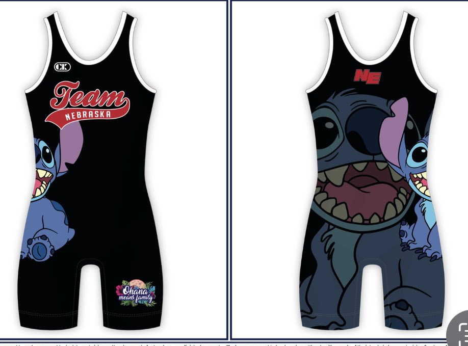 NEgirlwrestling's tweet photo. Here are the Girls Disney Duals Singlets!  The red singlet will be All Star A and Progressive A. The black singlet will be All Star B and Progressive B. Thank you to Colin Pfeiffer of Misko sports for helping us design these awesome singlets. https://t.co/YmfALxiSRf