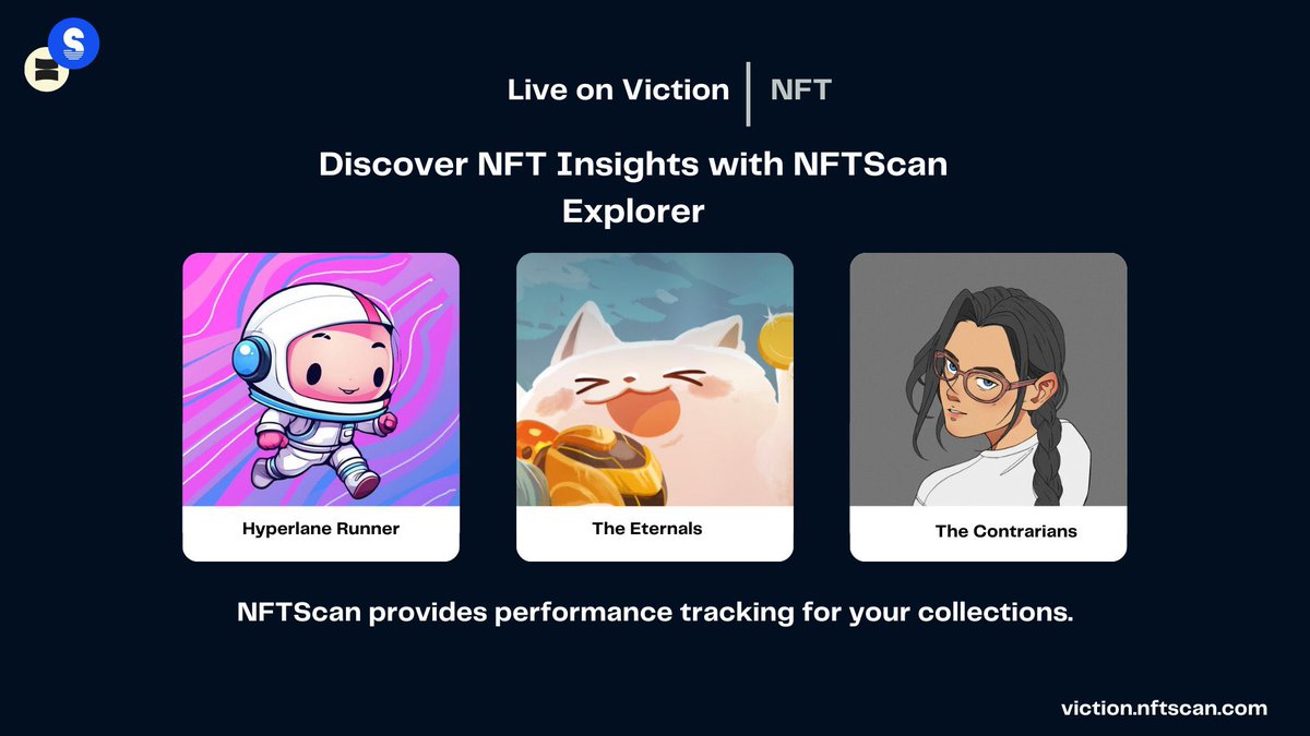 mary_lonia's tweet photo. Do you hold some #NFTs in your wallet? If you do, what's your NFT performance tracker?
I use @nftscan_com to get insights on my @BuildOnViction NFTS
With #NFTscan, you can easily explore features like market cap rankings, volume analysis, floor price tracking, and more. It just makes managing and understanding NFT performance effortless.
Check it out here https://t.co/bqXKP3vOIa