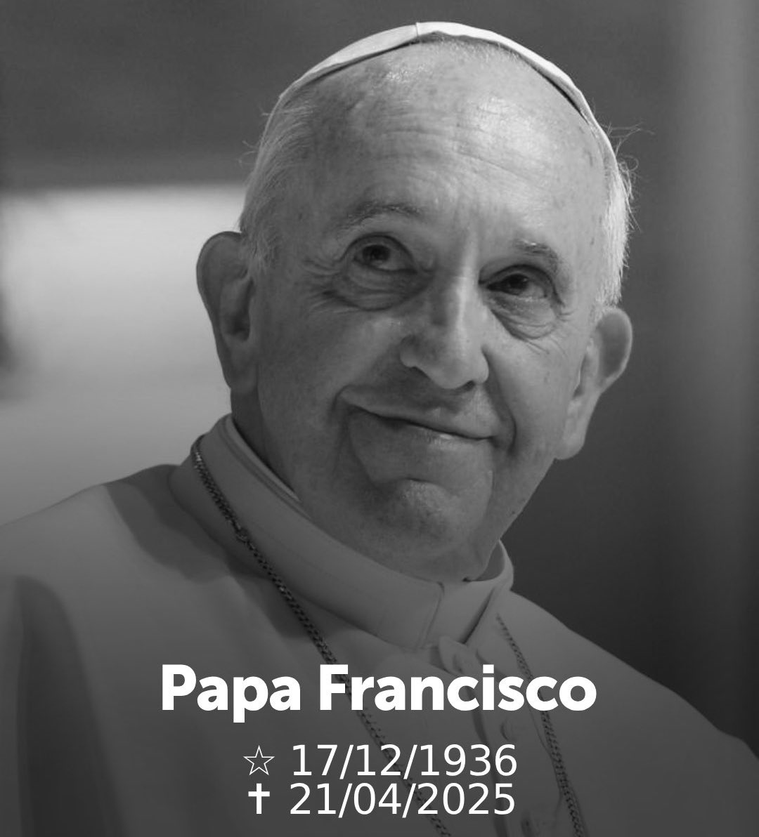 cassioolivveira's tweet photo. Às 7h35 de uma segunda de Páscoa, o primeiro Papa latino-americano e o mais humano que já vimos no Vaticano nos deixou

Papa Francisco quebrou preconceitos em uma instituição conservadora levando adiante as palavras de Cristo

Que nenhum fascista assuma o próximo conclave https://t.co/OJrqcRuLtz