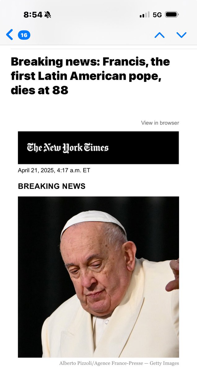can’t believe JD killed the pope