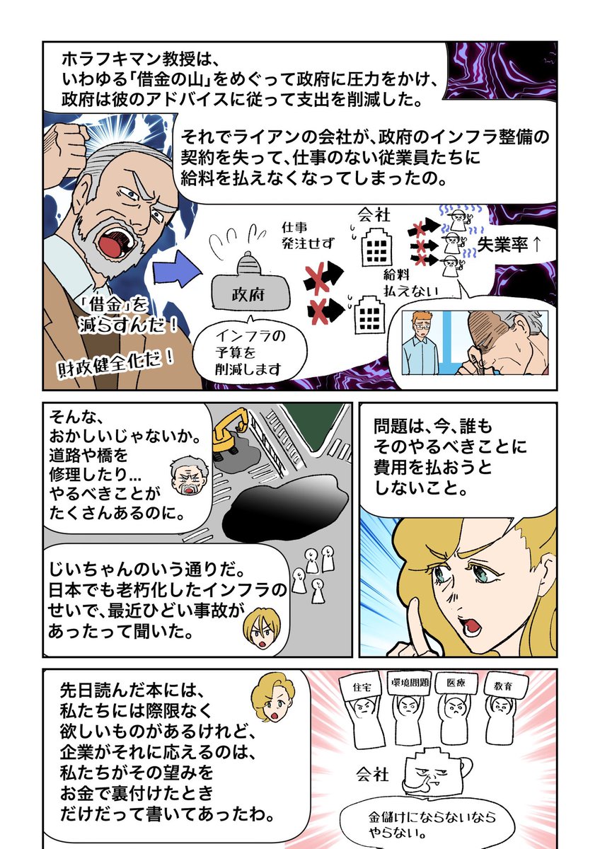 まさにこのミスマッチこそ本当に勿体無いこと
それに、利益に走ることが多い民間企業では、国民全員に裨益する公共性の高い仕事を生み出さない
政府の役割はやはり大事だと思う😔