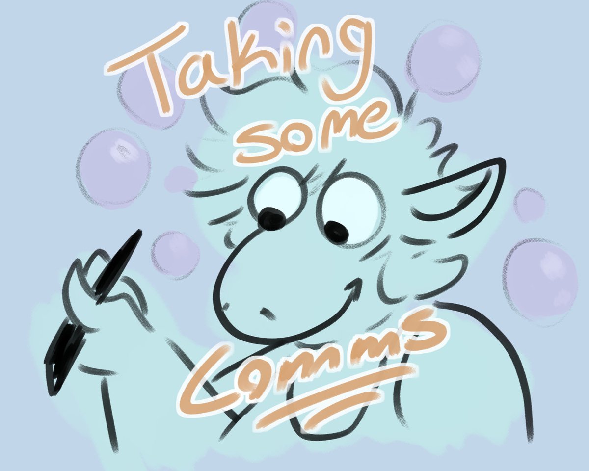 Taking commissions once again.
Fill out the form if you are interested!

forms.gle/waejoZY81zqBb5…