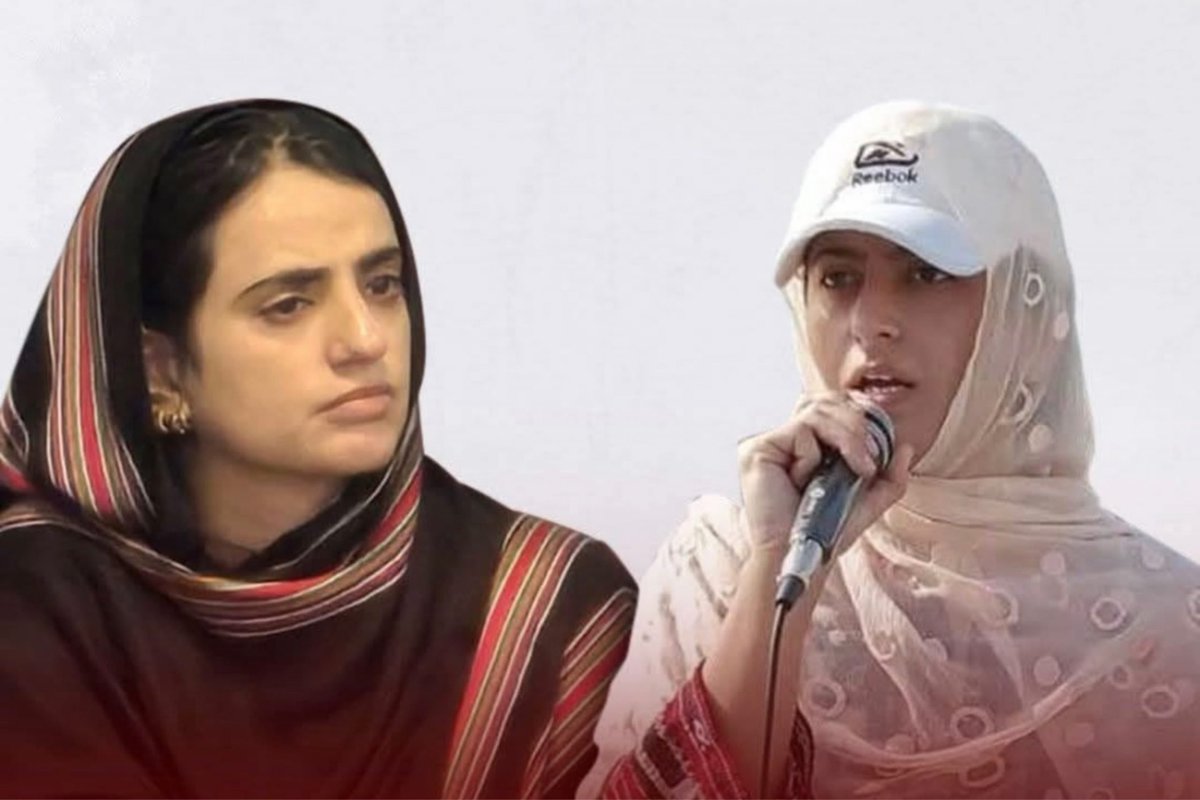 BYC leaders' detention extended by a month

"After completion of 30 days of detention under 3mpo, today once again 3mpo order of Dr Mahrang Bakoch and Bebo Baloch have been extended by the Government of Balochistan for 30 more days," lawyer <a href="/imranbaloch1/">Imran Baloch</a> tweeted earlier.