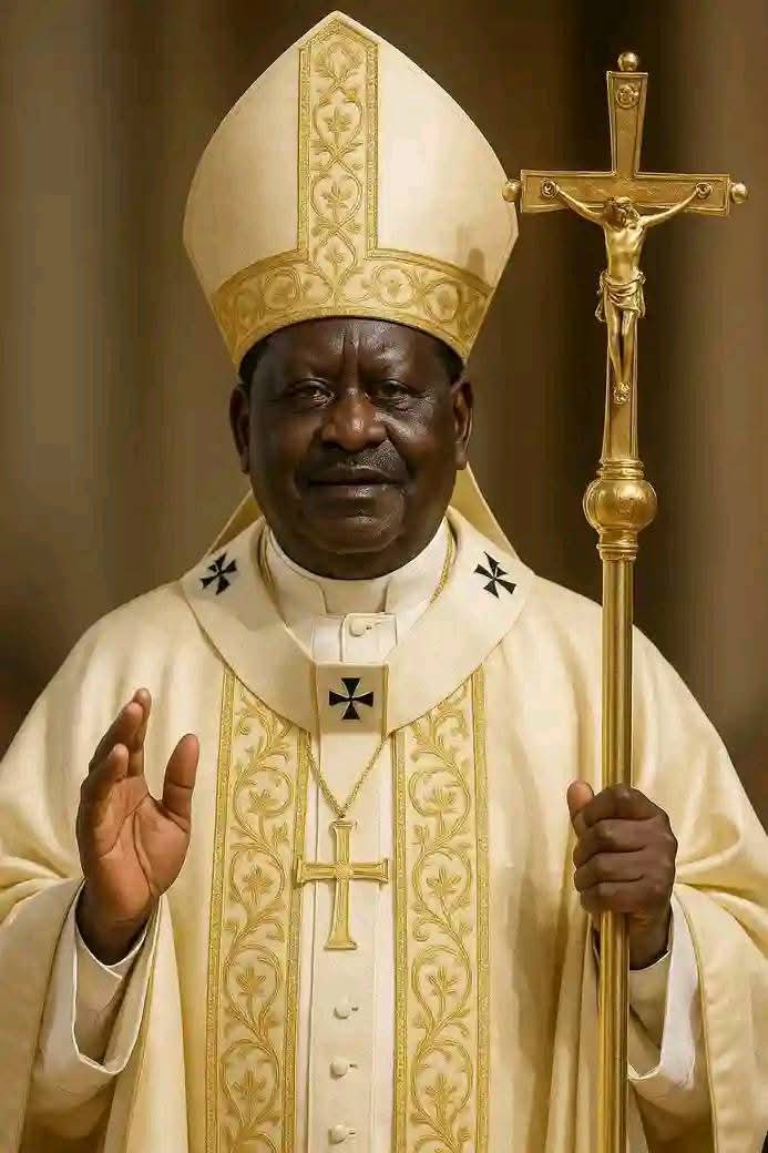 Raila set to bid for the  Cardinal candidature as the next Pope
