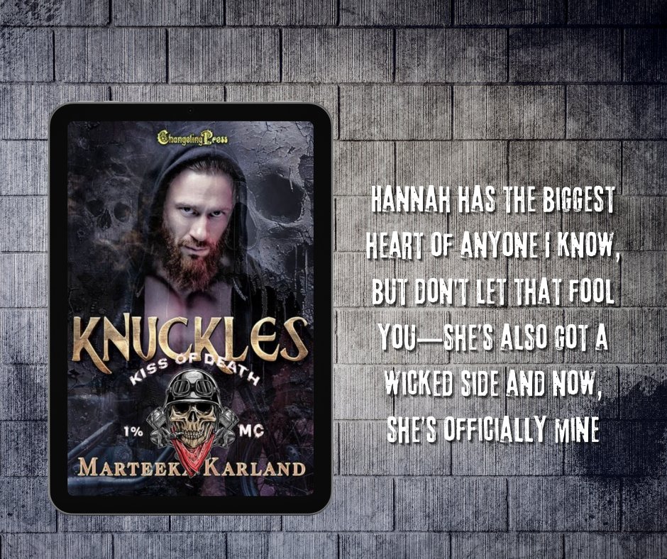 Changeling Press (@changelingpress) on Twitter photo Watch out world, Knuckles isn't backing down. š„ā¤ļø
Came to Afternoon Delytes for info to take down a traitor... but instead, I found her. My best friend's sisterāShe's vicious, she's resilient, and she's mine.
books2read.com/KissofDeathMC2
#agegapromance #mcromane <a href="/marteekakarland/">Marteeka Karland</a> Watch out world, Knuckles isn't backing down. š„ā¤ļø
Came to Afternoon Delytes for info to take down a traitor... but instead, I found her. My best friend's sisterāShe's vicious, she's resilient, and she's mine.
books2read.com/KissofDeathMC2
#agegapromance #mcromane <a href="/marteekakarland/">Marteeka Karland</a>