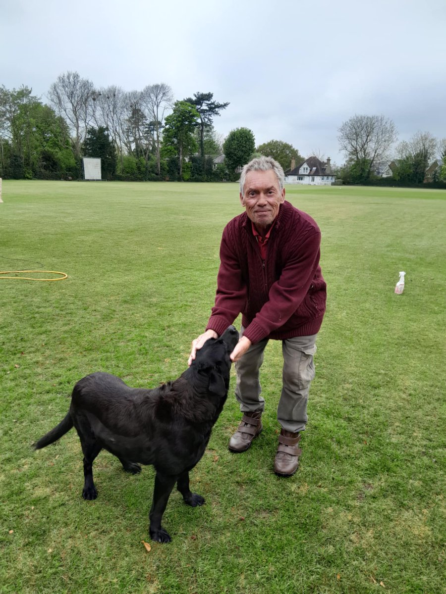 The friendly Groundsman!