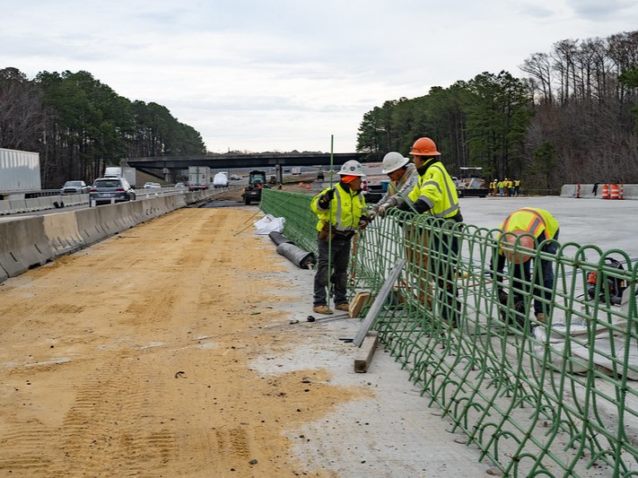 NCDOT's tweet photo. See barrels? Flaggers? Train your brain to slow down and stay alert.
Work zones can be unpredictable. 

🚧 ℝ𝕖𝕤𝕡𝕖𝕔𝕥 𝕥𝕙𝕖 Z𝕠𝕟𝕖 S𝕠 W𝕖 A𝕝𝕝 G𝕖𝕥 H𝕠𝕞𝕖.

#NWZAW #ATSSA https://t.co/SEFp40YFvl