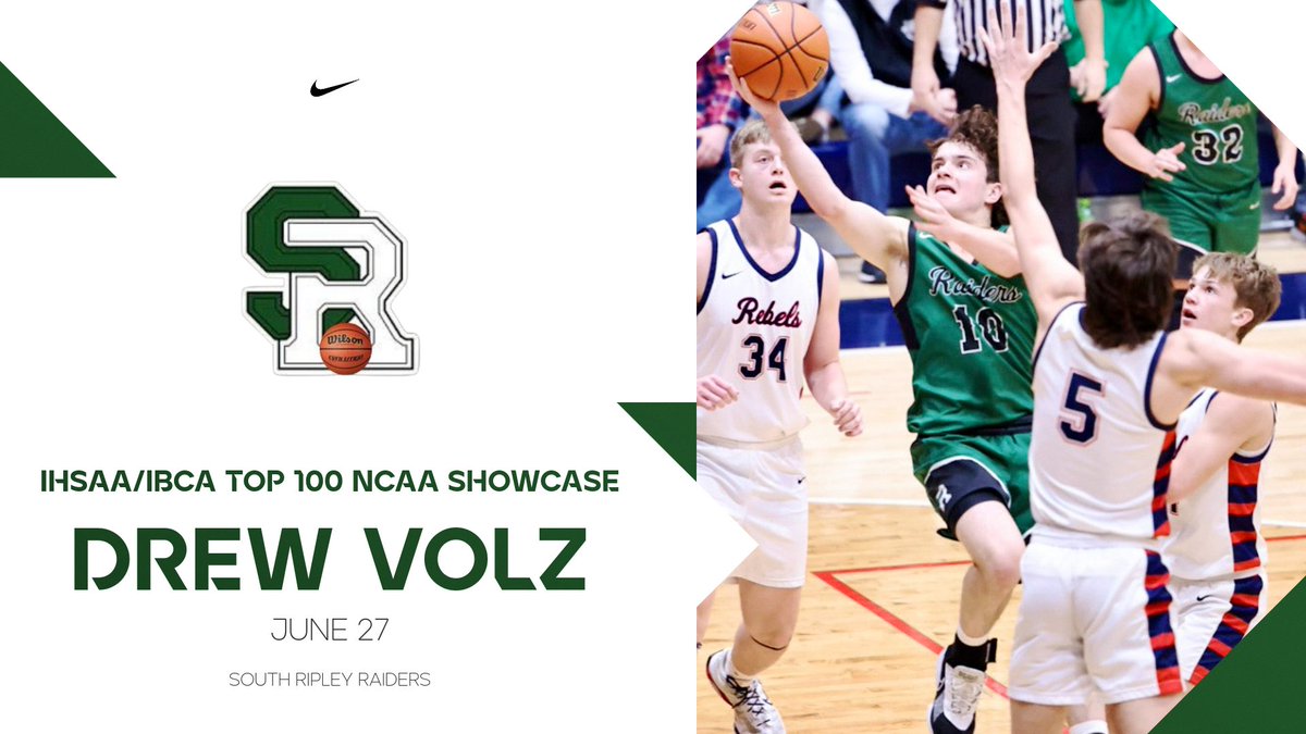 Drew has been selected to participate in the IHSAA/IBCA TOP 100 NCAA Showcase in June. This is for the top 100 underclassmen in the state. Congratulations, Drew!