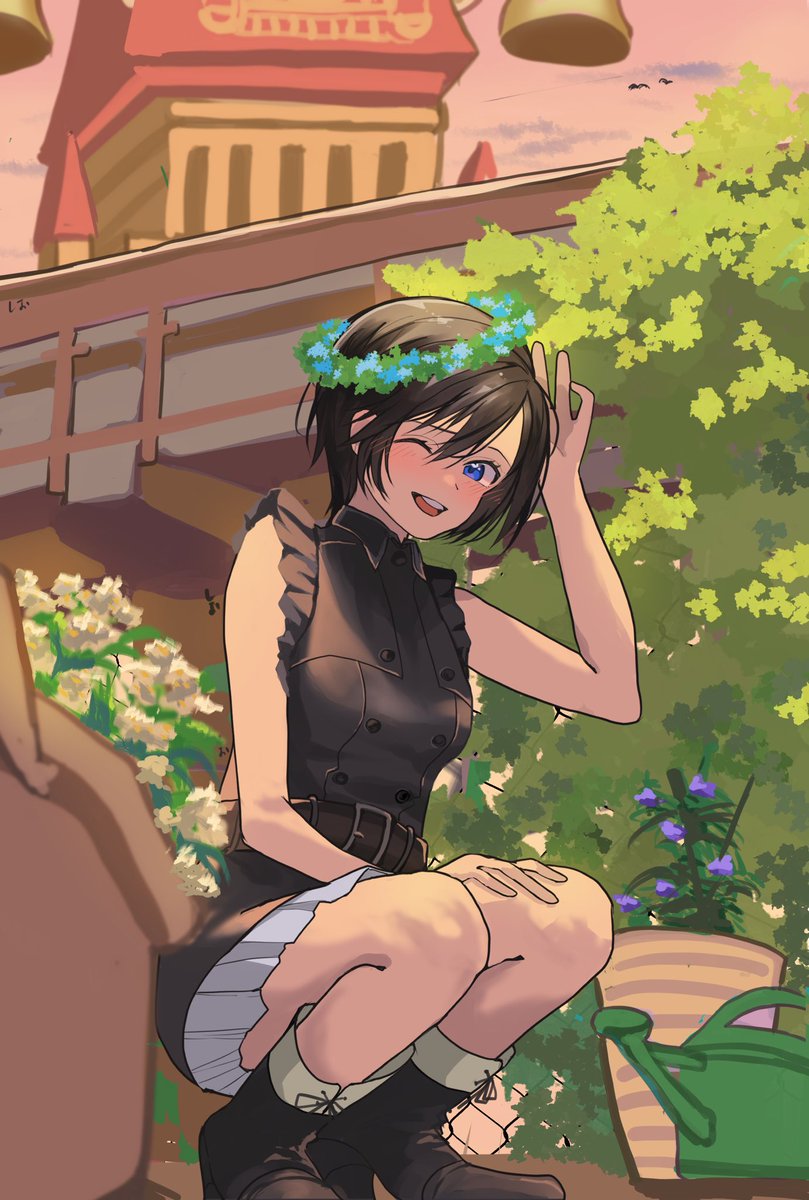 花冠シオンちゃん