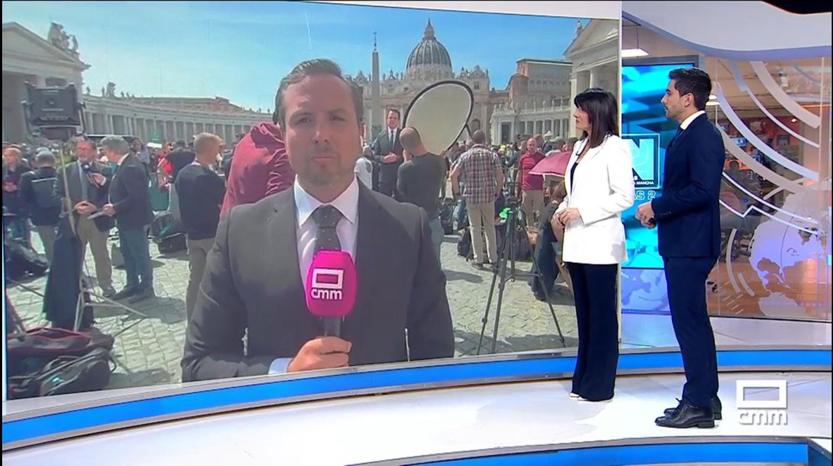 pepetorrecilla's tweet image. La noticia ha sacudido al mundo: la muerte del Papa y en @CMM_es @CMM_noticias os lo contamos desde el epicentro: el Vaticano. Lo hemos visto en CLM a las 2 y estaremos en todos los espacios informativos.