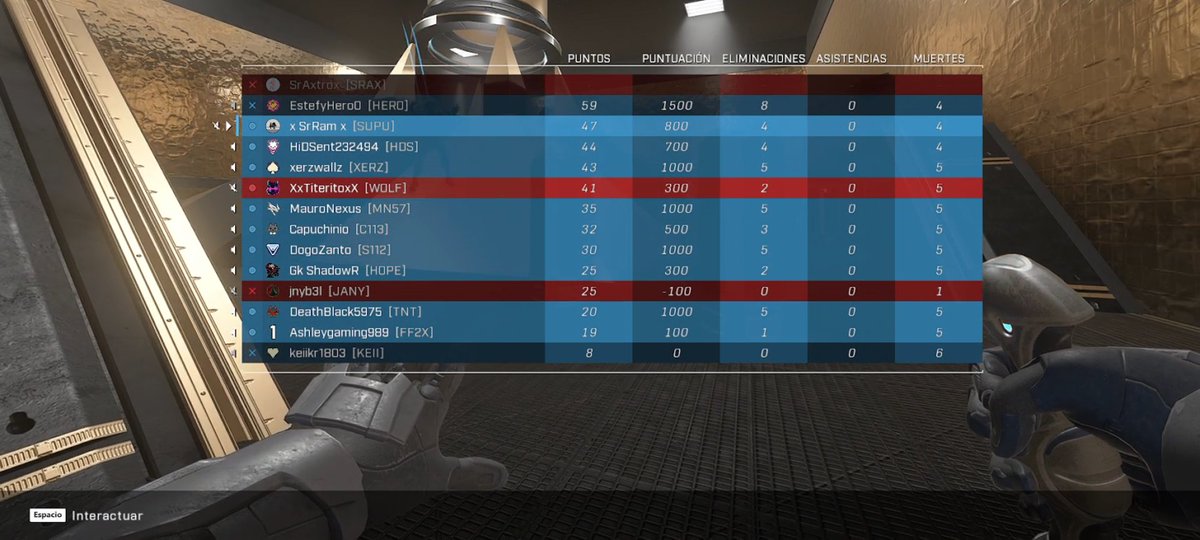 💙✨ GRACIAS POR SU GRAN PARTICIPACIÓN ✨💙

⚡️📢 El día de ayer realizamos las partidas anunciadas en Halo Infinite junto a todos nuestros compañeros Streamers animados a participar y salió completamente hermoso 📋✅

🌟💙 De nuestra parte nos alegramos bastante que se la
