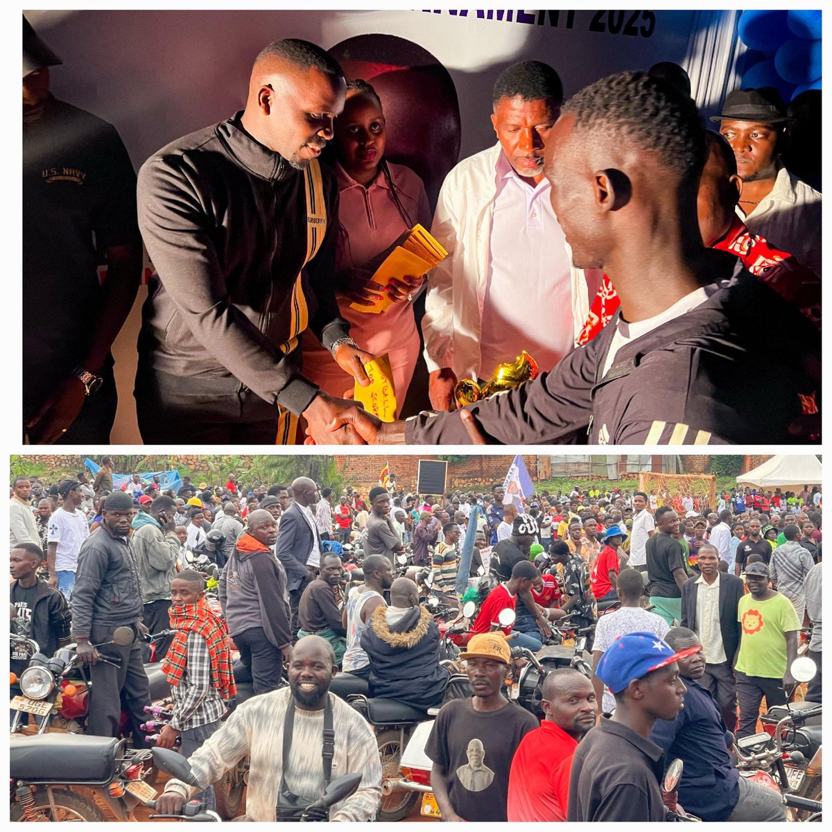 jsf_foundation's tweet photo. Yesterday, we hosted the 4th Edition of the annual Joel Ssenyonyi Easter Tournament, covering Football, Netball and Athletics. It has been running for nearly 3 months.

This tournament is always intended to empower the talents of young people, and to provide a platform for them. https://t.co/PmzyruelpC