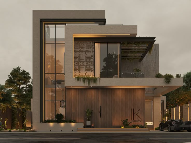 تصميم جميل لواجهات فيلا خارجية مكونة من دورين✨

#تصميم_معماري #مساء_الخير