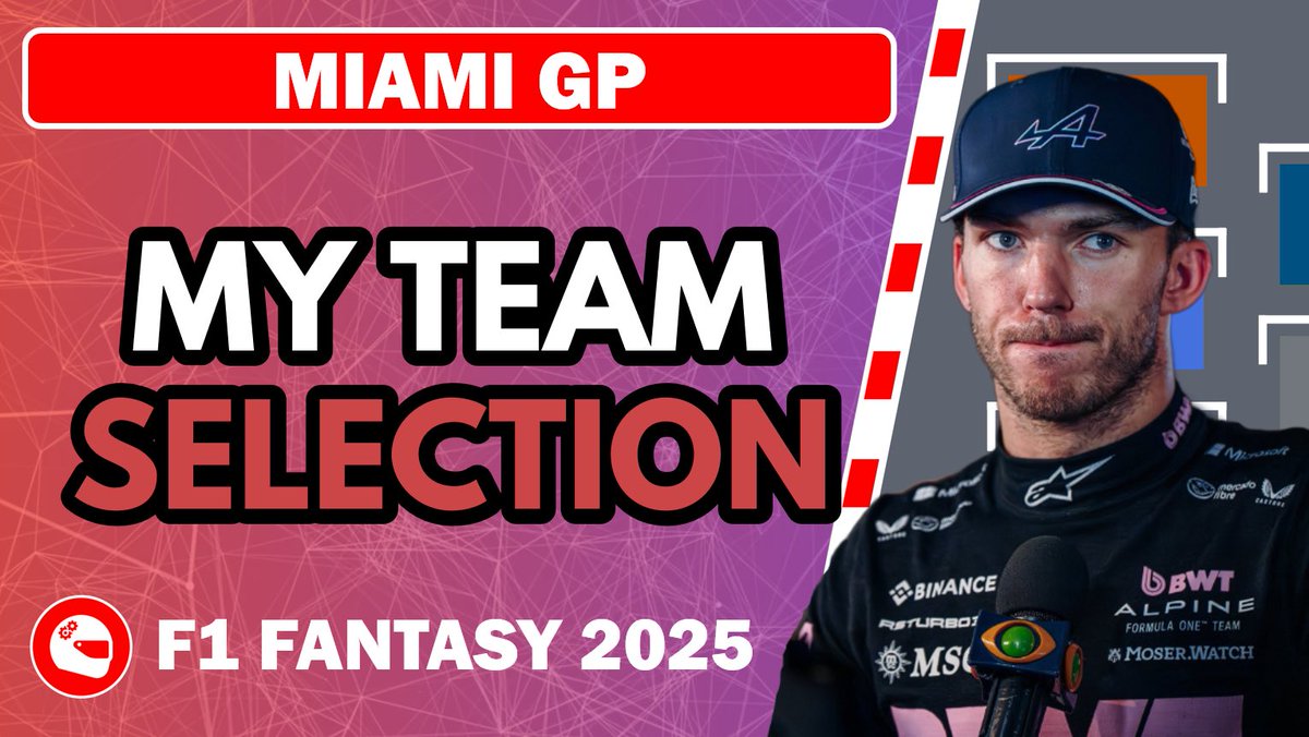 New #F1Fantasy video 🎥 out now!

A decent race, less so with my T1 though 🫠

Limitless soared, Gasly was floored. One week off between races so thought I’d let this marinate here for a few days.

Let’s dive in!

📺 youtu.be/-p9CBT0GTkI?si…